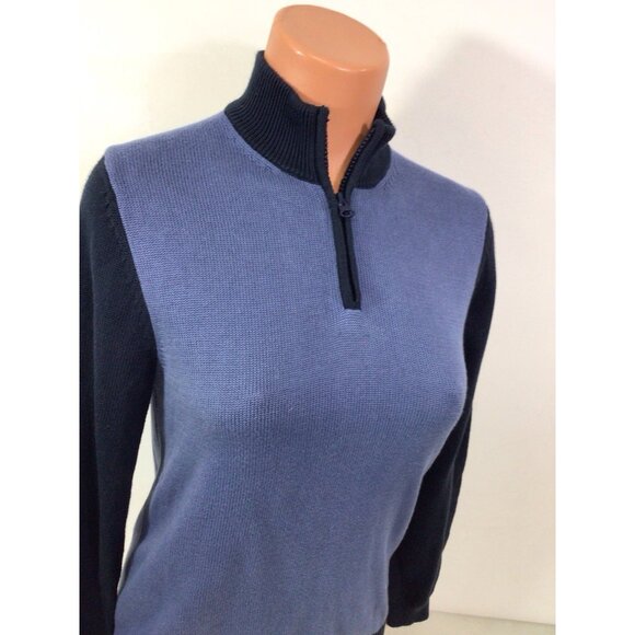 Brooks Brothers Sweater 1/2 Zip Womens Medium - Picture 2 of 6